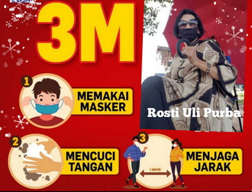 Rosti Uli Purba ingatkan Masyarakat Riau selalu Patuhi 3M