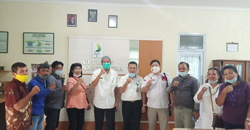 Silaturahmi KTH Eco Foresty Minas ke DPD Projo Riau dan UPT KPHP Minas Tahura Riau