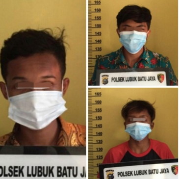 Setubuhi Anak Bawah Umur, Tiga Pemuda diringkus Polisi.