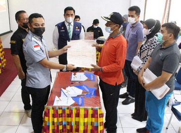Bapenda Kota Pekanbaru Sosialisasi Pajak Daerah dan Serah Terima SPPT PBB-P2 Tahun 2021