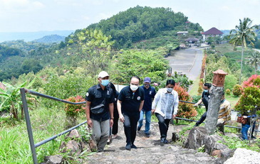 Wamen Berharap Desa di Gunung Kidul Jadi Inspirasi Bagi Desa Lainnya.