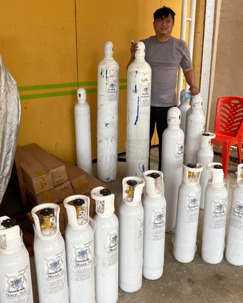 Telah Hadir GTOuK di Pekanbaru "Meminjamkan Tabung Oksigen GRATIS"