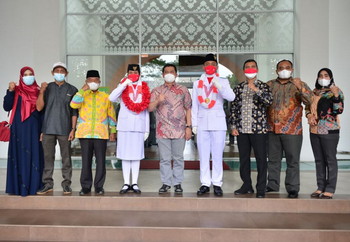 Tiba di Riau, Anggota Paskibraka Nasional 2021 Diharapkan Jadi Motivasi Generasi Muda