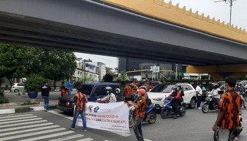 Pemuda Pancasila dan Indika Foundation Berbagi