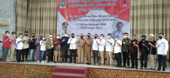 Projo Muara Enim  Gelar Diskusi Kemitraan Ormas.