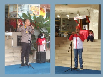 LSM-LIRA Riau Kolaborasi Vaksinasi Massal Dengan Polresta Pekanbaru