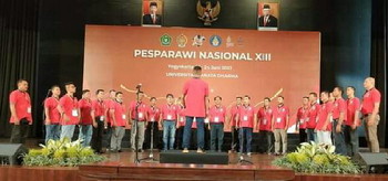 PSP LPPD ROHIL  meraih Silver Medal pada Pesparawi Nasional XIII  di Yogyakarta