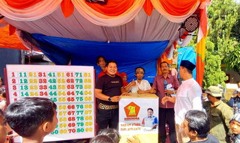 HUT ke-77 RI, Aprianto Wakil Bendahara DPD Gerindra Dapat Pujian Dari Anggota DPR RI Komisi III