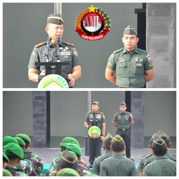 Jam Komandan, Danrem 031/Wira Bima  tatap muka bersama Prajurit dan PNS Jajaran.