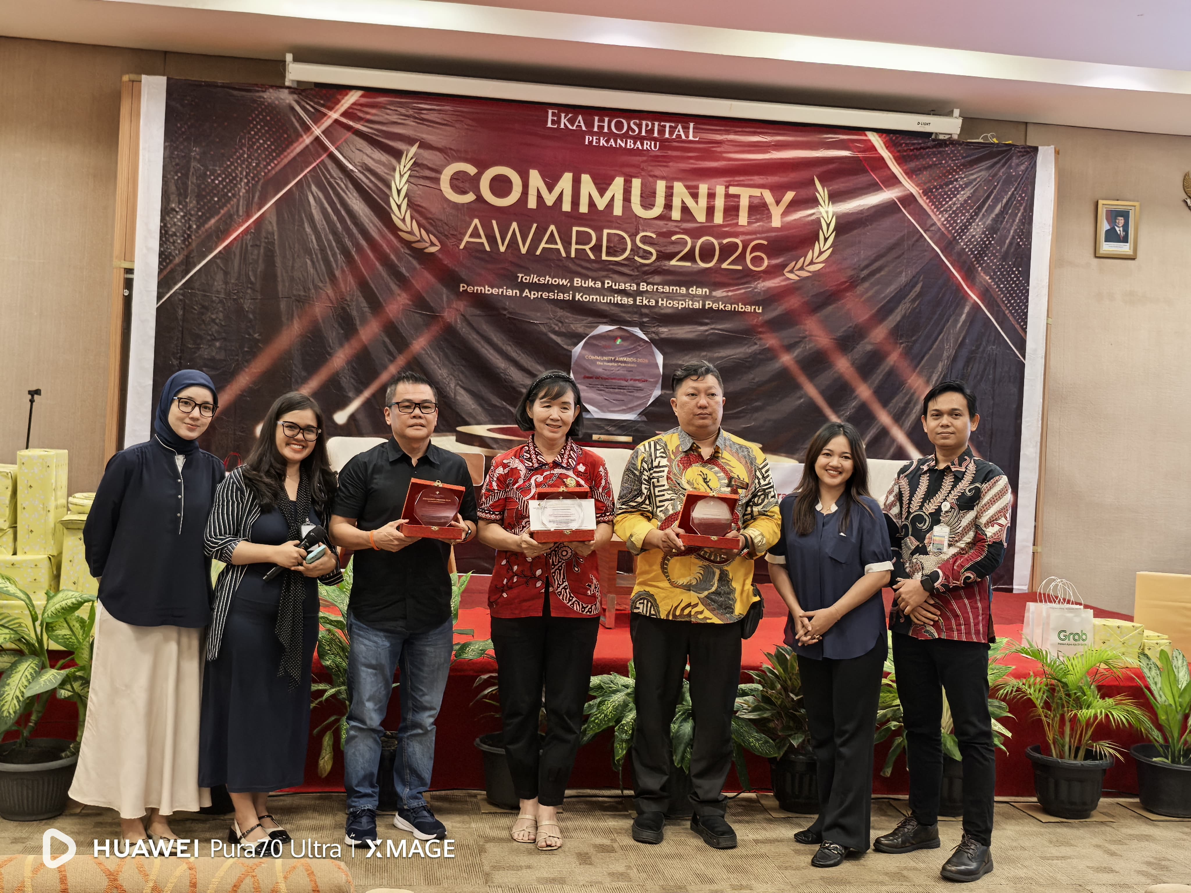 Eka Hospital Pekanbaru Gelar Community Award 2026, Apresiasi 30 Komunitas