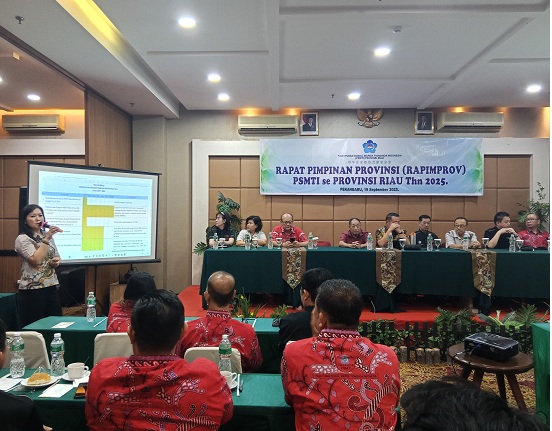 PSMTI Riau Gelar Rapimprov