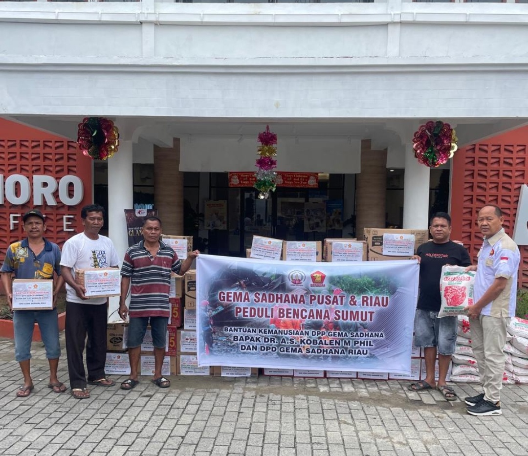 DPP Gema Sadhana Pusat dan DPD Gema Sadhana Riau  Peduli, Distribusi Bantuan Kemanusiaan untuk Korban Bencana Sumatera.