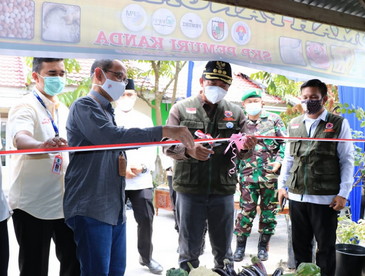 Wali Kota Resmikan Rumah Pangan Madani ke-85 di Kelurahan Tuah Madani