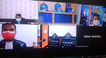 Hakim Tolak Eksepsi PH nya, Perkara Oknum Lapas Bangkinang Berlanjut