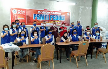 PSMTI Riau Peduli Donor Darah dan Plasma di Hari Pertama
