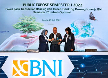 Fokus Transaction Banking dan Green Banking Mendorong Kinerja BNI Semester I Tumbuh Optimal