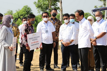 Disaksikan Presiden Jokowi, Kementan dan BNI Luncurkan Program Alsintan Perkuat Transformasi Agrikultur dan Food Estate