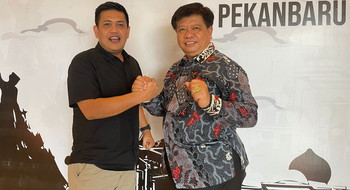 TKN Prabowo-Gibran Panel Barus menampung aspirasi ikatan Keluarga Jawa Riau (IKJR).