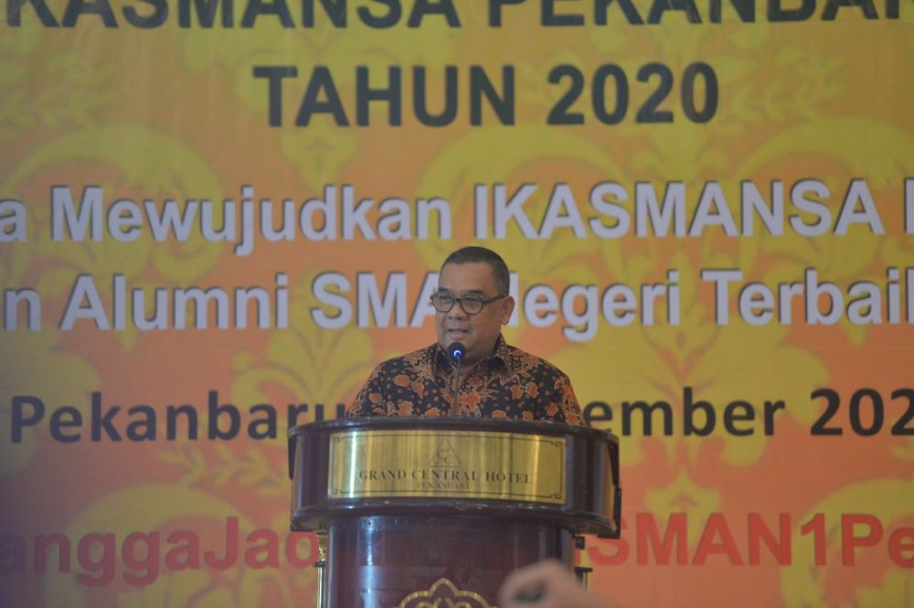Wagubri Harap Kongres Ikasmansa Pekanbaru Lahirkan Pemikiran Cemerlang