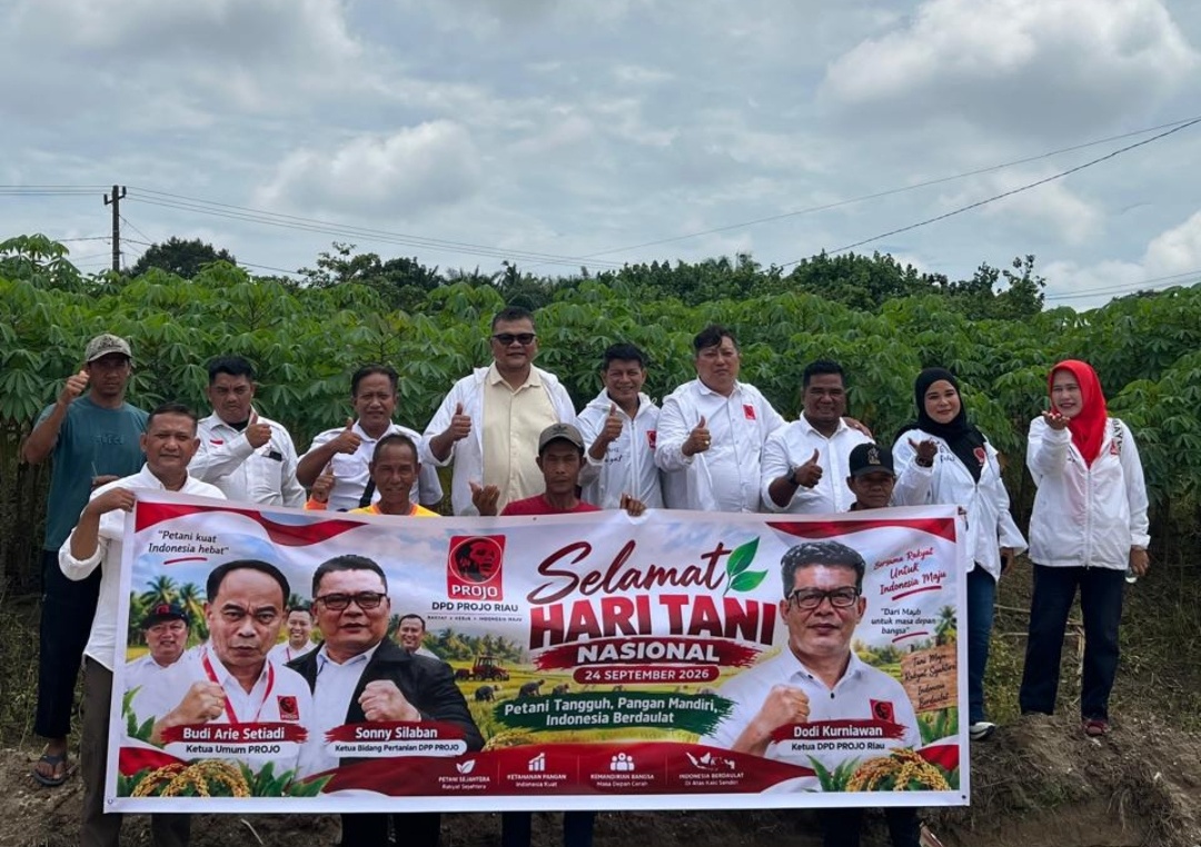 PROJO Gelar Dialog dan Salurkan Bantuan Alat Pertanian di Hari Tani Nasional 2026